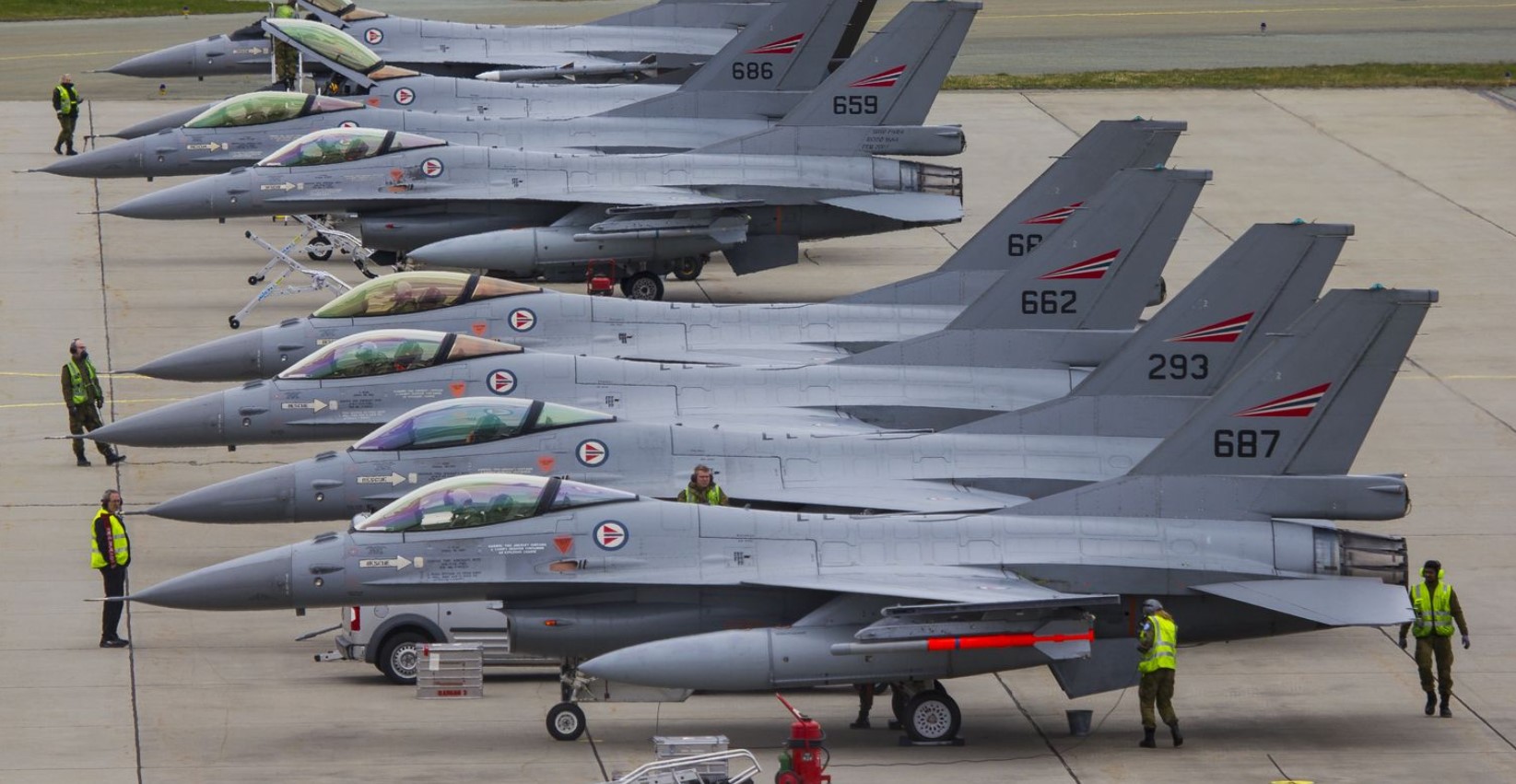 Norway might transfer 12 F-16 fighter jets to Ukraine