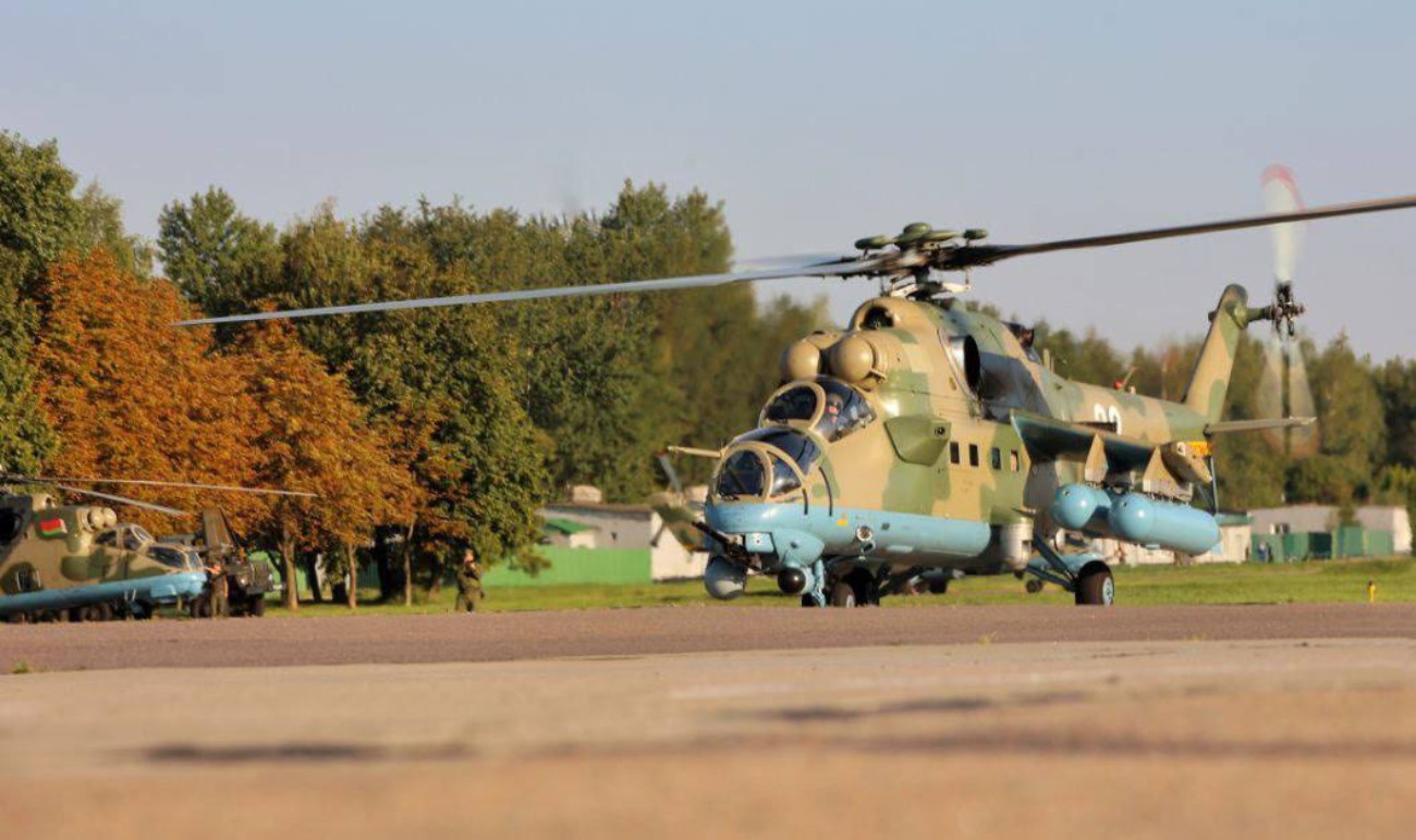 Russia hands over Mi-35M helicopters to Belarus