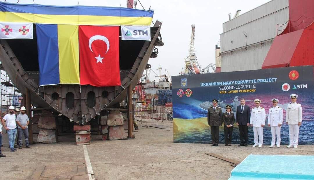 Second corvette for Ukraine laid down in Turkey