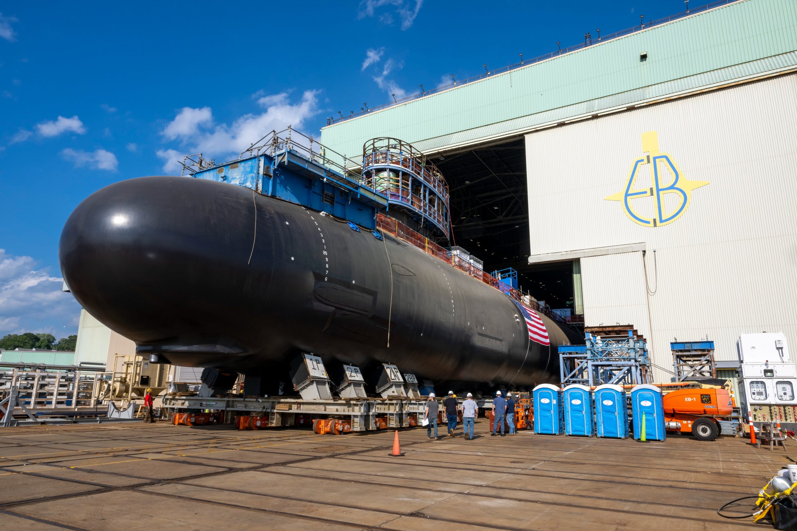 En EEUU Ha Tenido Lugar La Ceremonia De Botadura Del Submarino Nuclear USS Iowa