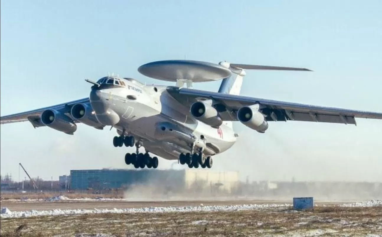 Las Fuerzas Aeroespaciales Rusas Han Recibido Un Avión AWACS A-50U Modernizado