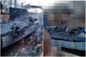 Photos of the damaged Rostov-on-Don submarine appeared