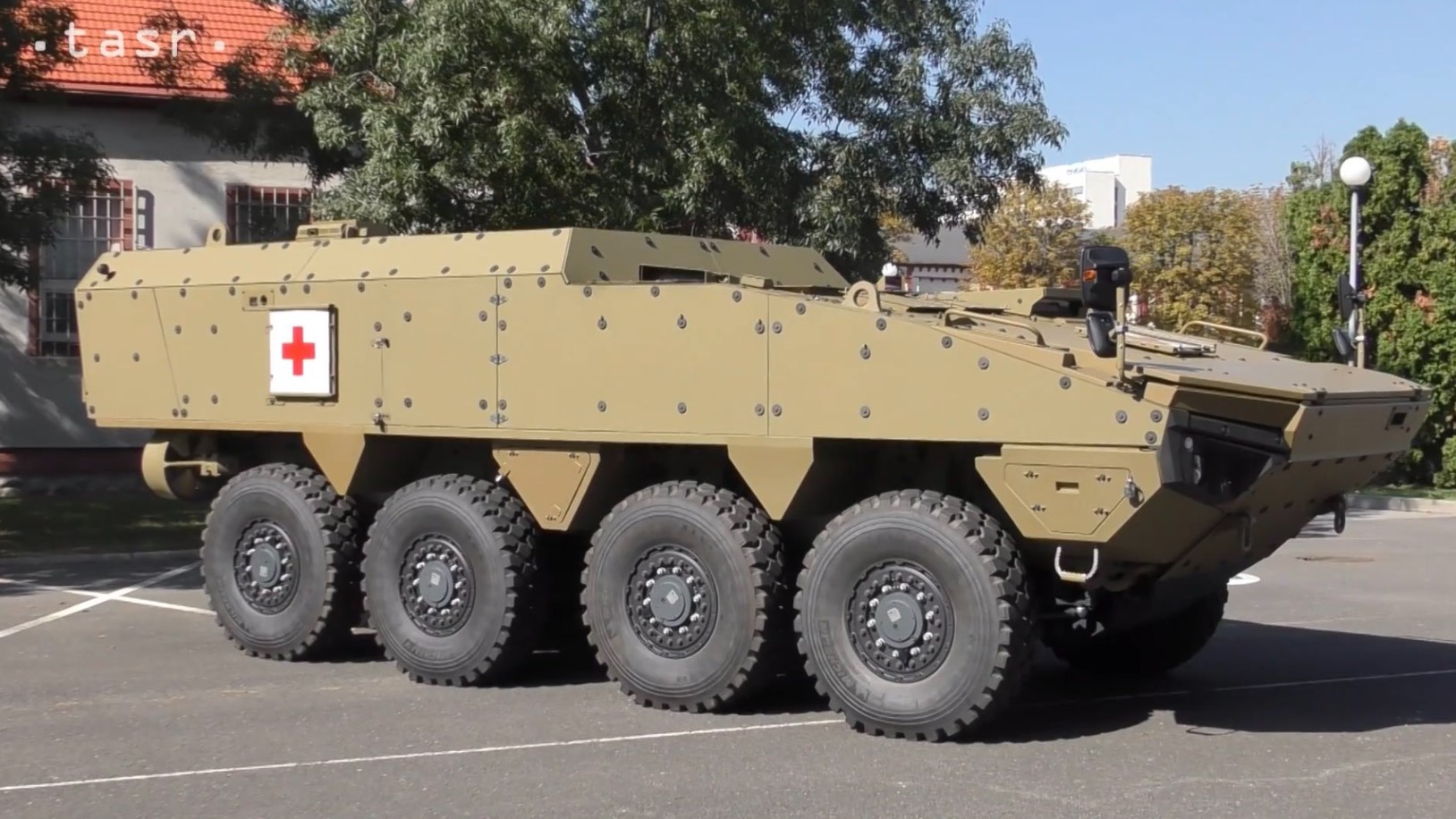 Бронетранспортер Patria армії Словаччини. Вересень 2023. Фото: Praise The Steph