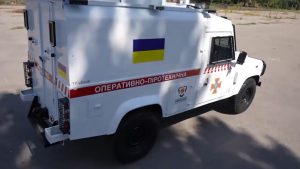 Сапери Херсонщини отримали броньовані автомобілі