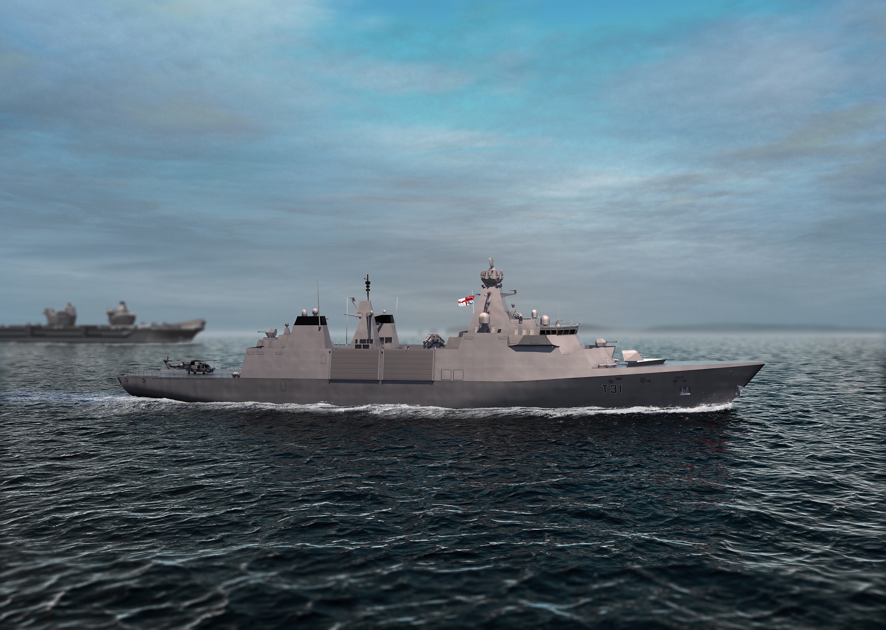 У Британії пройшла церемонії закладки кіля фрегата HMS Active