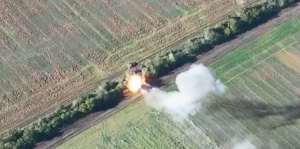 One against four: tank duel in the steppes of the Kherson region