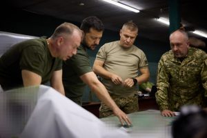 Zelensky visited brigades involved in offensive operations near Bakhmut