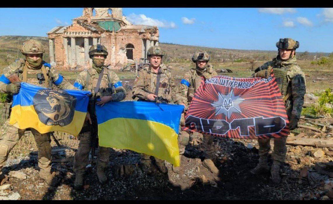 Armed Forces and National Police assaultmen mop-up Klishchiivka near Bakhmut