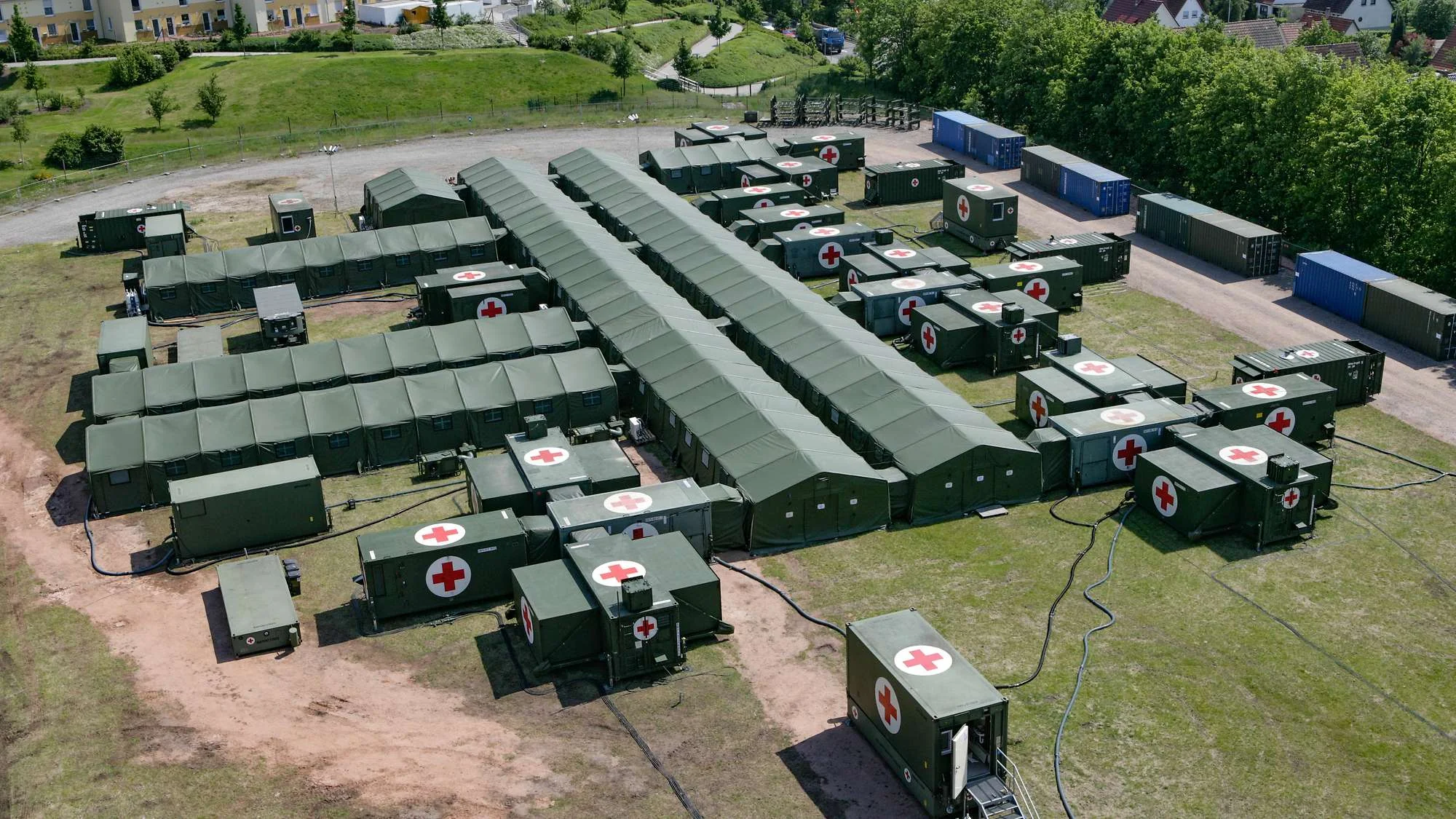 Germany transferred a mobile field hospital to Ukraine