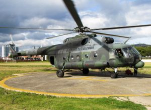 У Колумбії розбився транспортний гелікоптер Ми-17