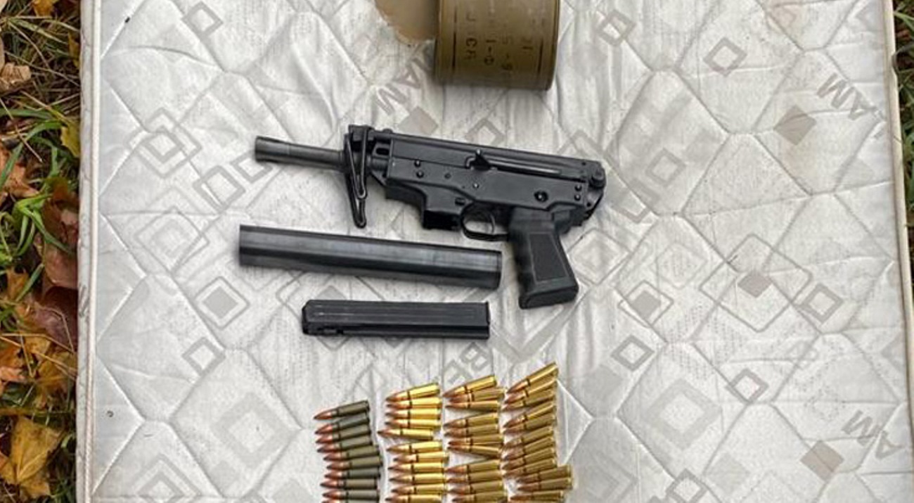 Police finds rare PP-91 Kedr machine pistol in Chernihiv region