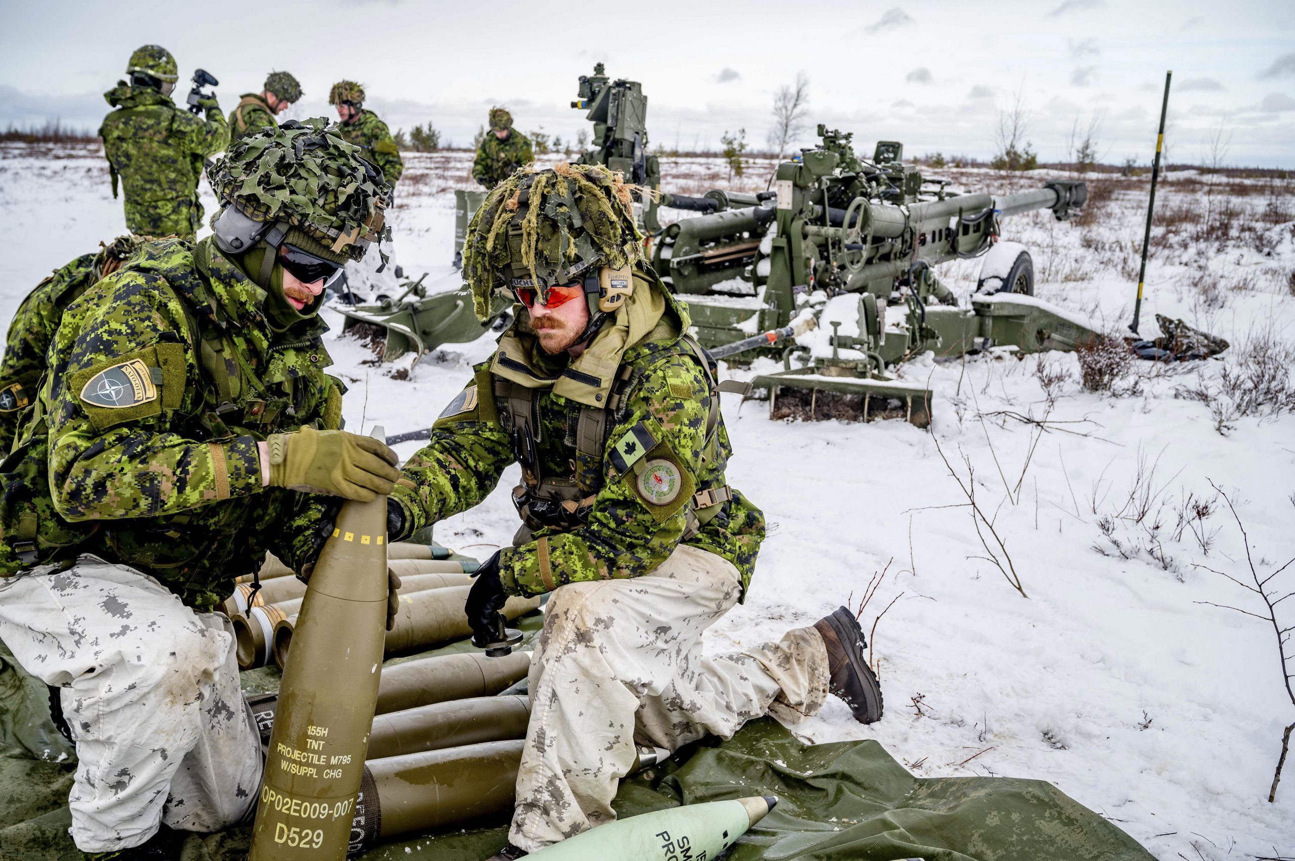 Canada is calling for urgent action to boost production of artillery shells due to big shortage