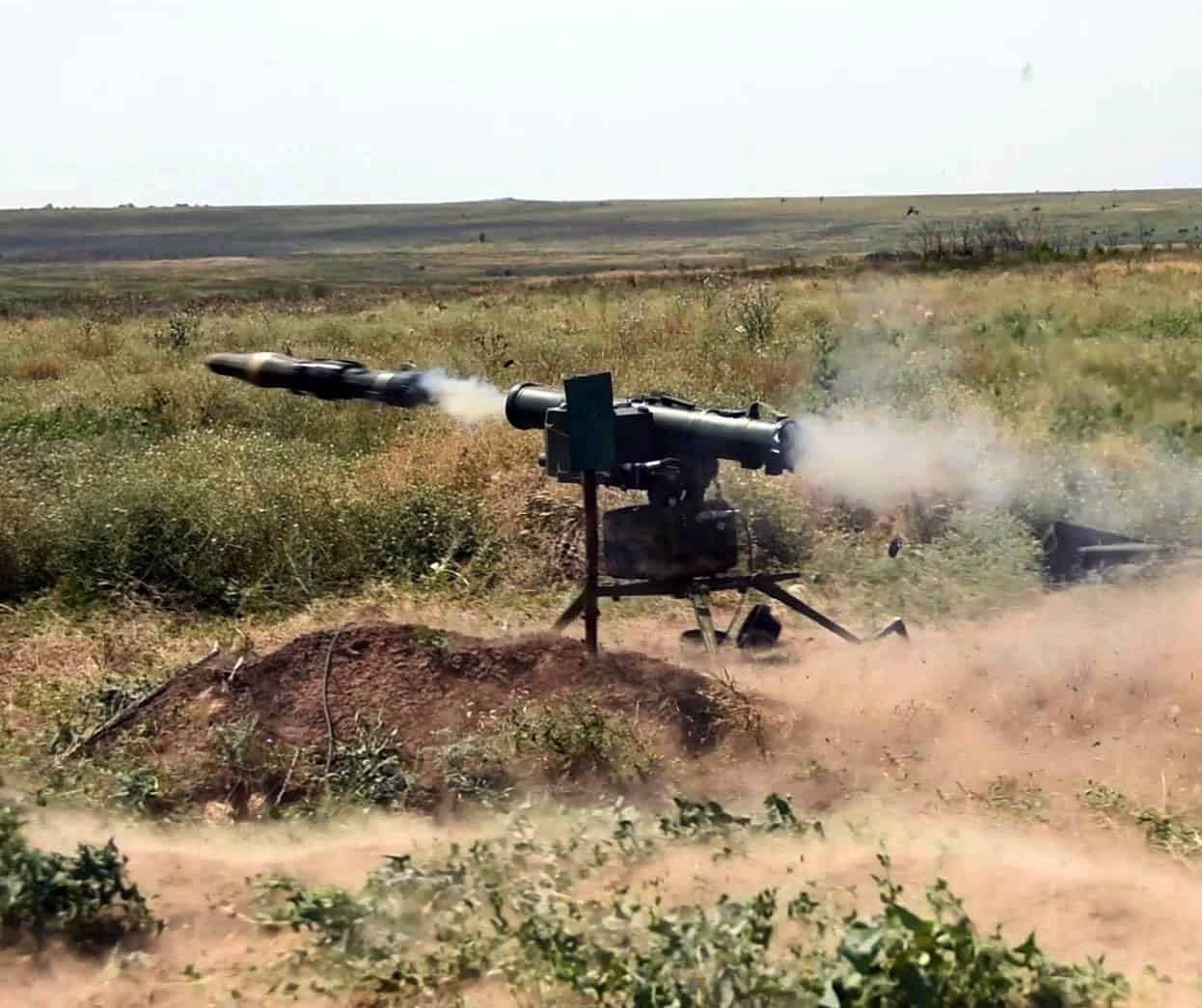 HE missiles for Stugna ATGM were spotted on the frontline