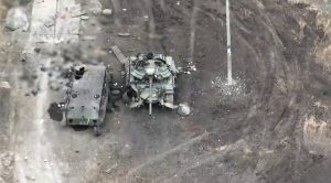 Armed Forces of Ukraine destroyed the first Russian BTR-50 near Avdiyivka