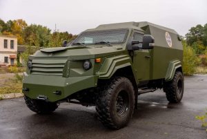 Armed Forces of Ukraine receive the first Gurkha armored vehicle