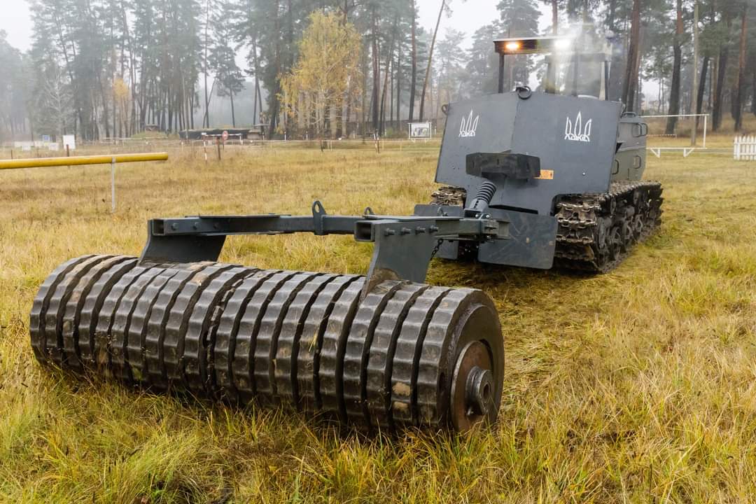 State Emergency Service receives first Ukrainian vehicle for pre-demining soil preparation