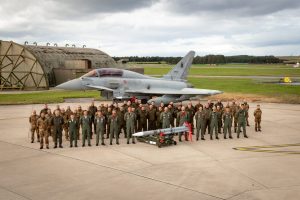 Італія розпочала дослідження з інтеграції ракети Meteor на винищувач Typhoon 