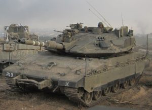 The IDF conducts raids into Gaza