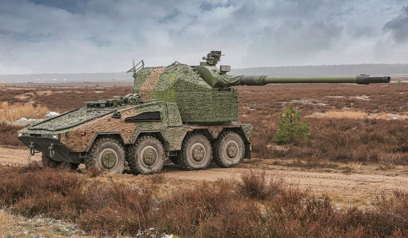 Germany buys RCH 155 wheeled self-propelled artillery systems