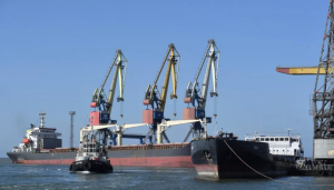 Russian bulk carrier docks at Mariupol port in first entry since occupation