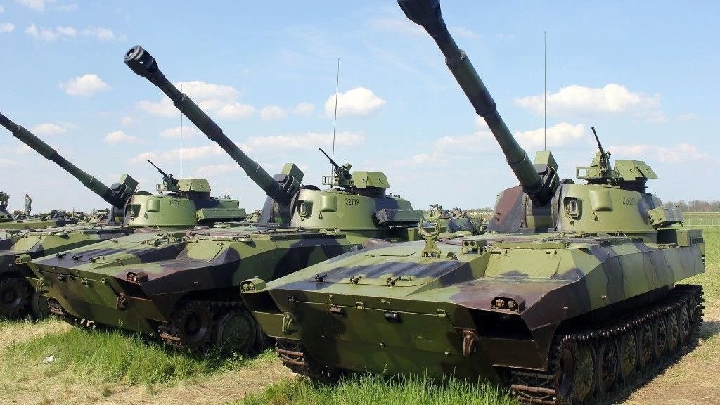 Serbia modernizes its fleet of  2S1 Gvozdika self-propelled howitzers