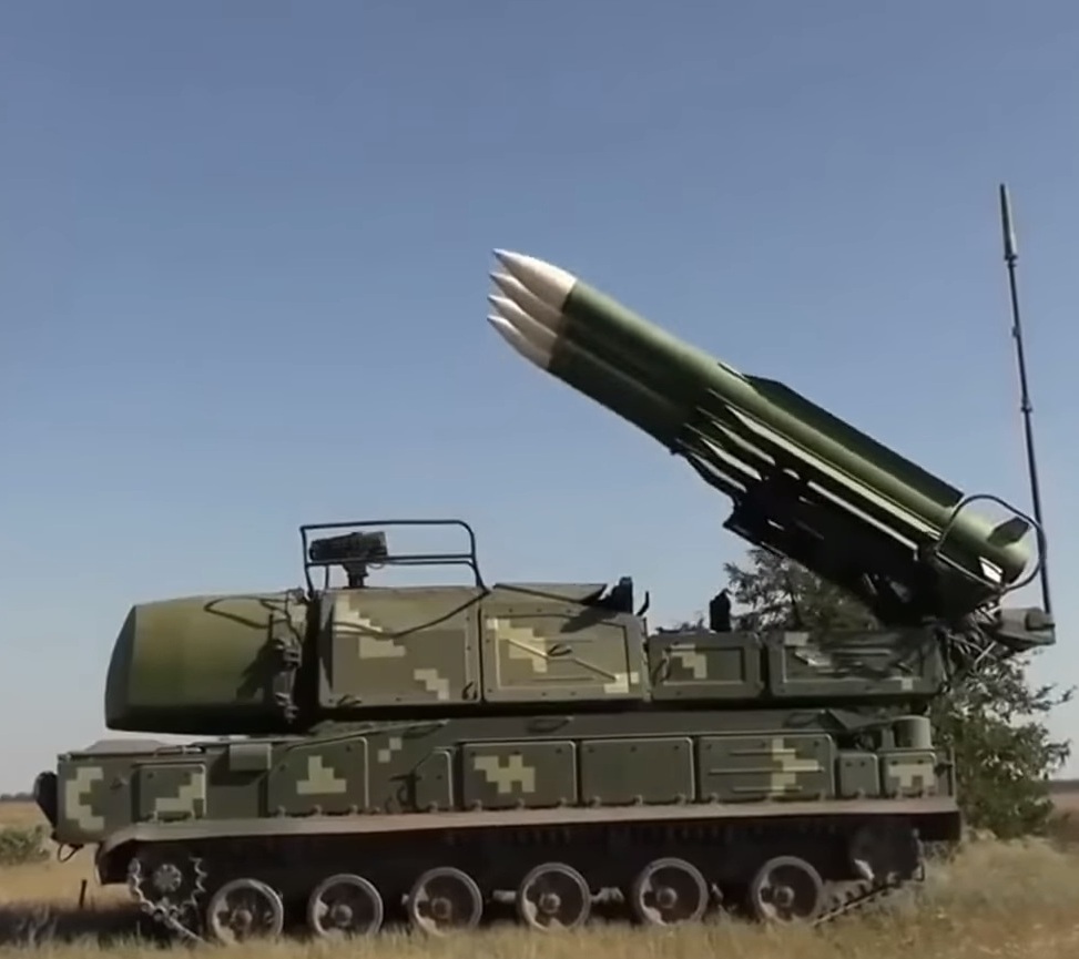 Ukrainian Air Defense Upgrades Buk-M1 SAM Systems with U.S. Missiles