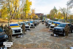 20 sapper teams of the Armed Forces of Ukraine received pickup trucks and mine clearance kits