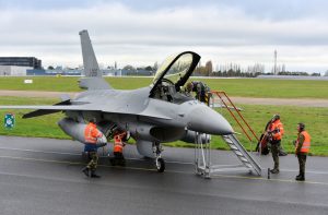 Dutch F-16 arrived in Romania for the training of Ukrainian pilots