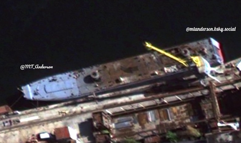 OSINT researcher releases photo of damaged Russian ship Minsk