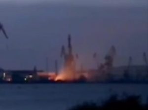 Shipyard in Kerch attacked by missiles