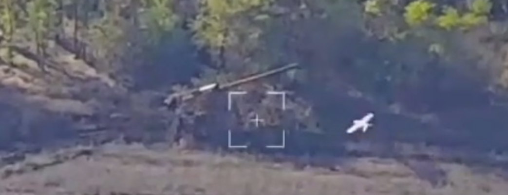 Ukraine Alpha Group’s Unknown Drone Takes Out Russian Heavy Armor