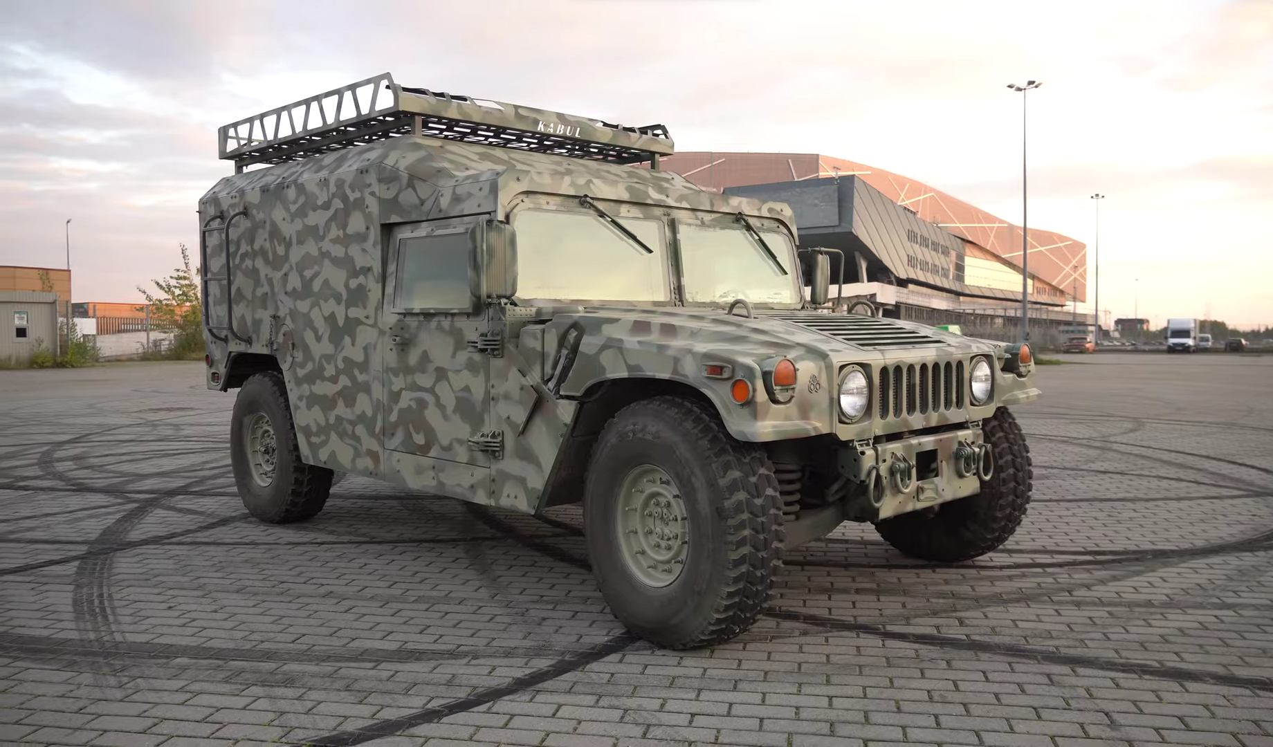 Ukrainian Marines received an upgraded HMMWV