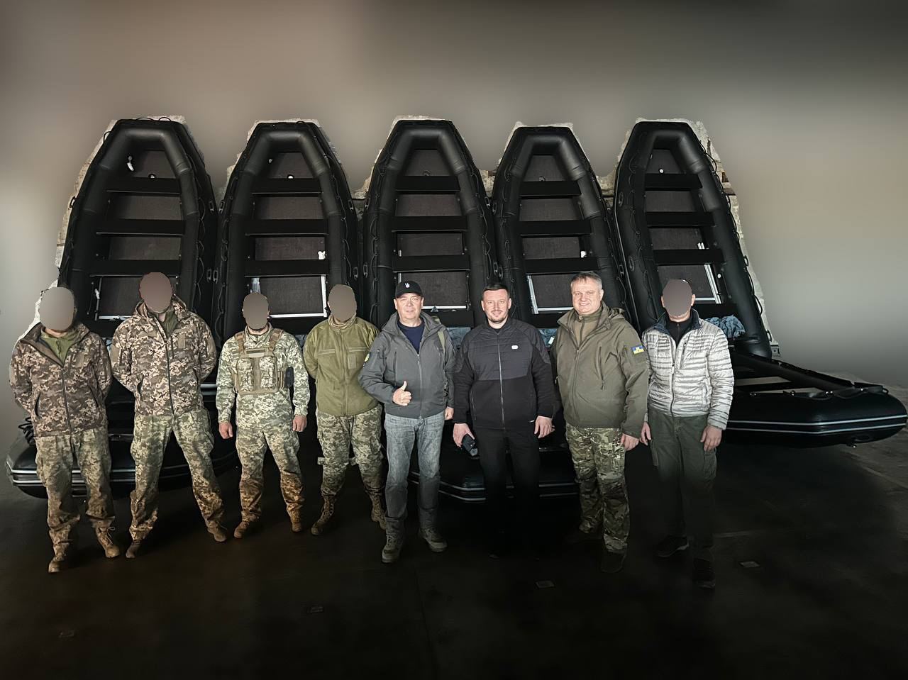 Ukrainian Defense Receives Donated Boats for Kherson Operations