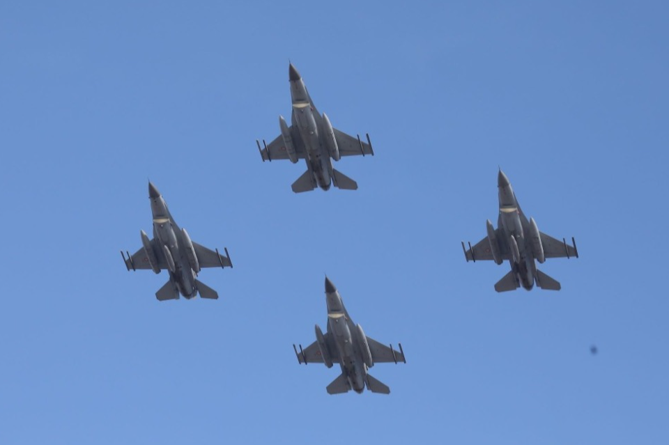 Turkish F-16s join Romanian air defense for the first time