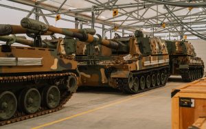 Estonia received six K9 self-propelled howitzers