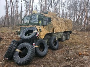 Спецпідрозділ Kraken отримав бронеавтомобіль Pinzgauer 6х6