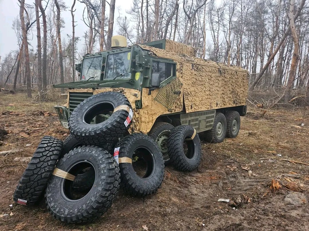 Спецпідрозділ Kraken отримав бронеавтомобіль Pinzgauer 6х6