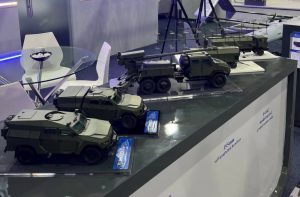 Ukrainian Defense Industry Exhibits Novator Armored Vehicles and Advanced Drones at EDEX 2023