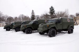 Eleven Gurkha Armored Vehicles Delivered to Ukraine