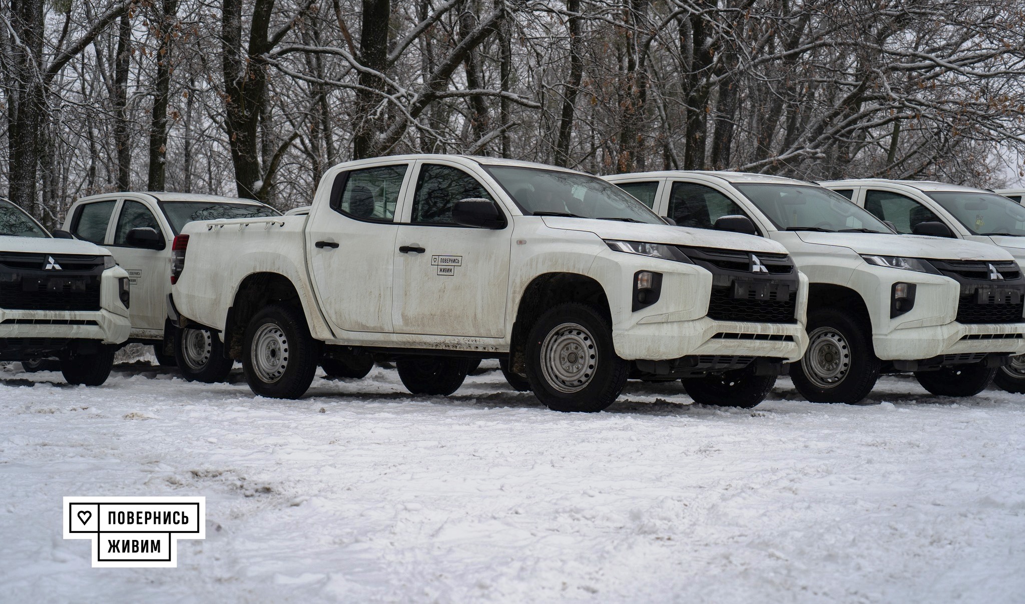 Come Back Alive Foundation Deliver 15 Pickups to Strengthen 22nd Brigade in Eastern Ukraine