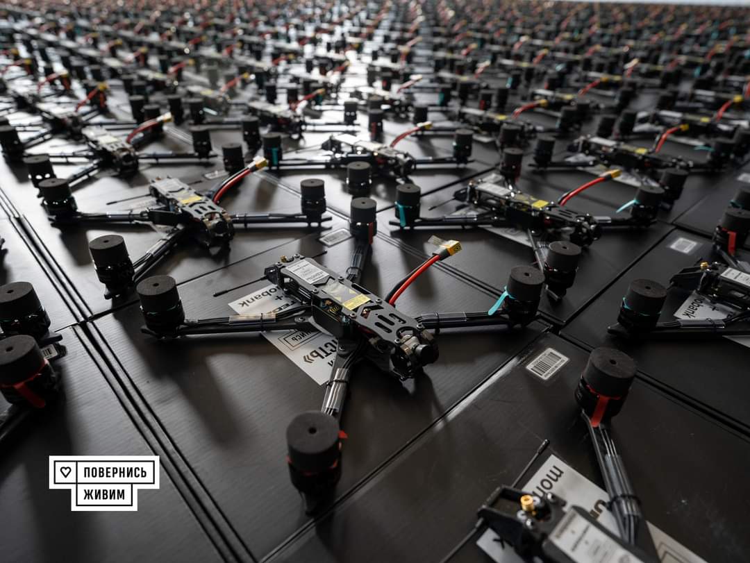 Come Back Alive Foundation Receives 5,000 Kamikaze Drones as Part of Operation Unity