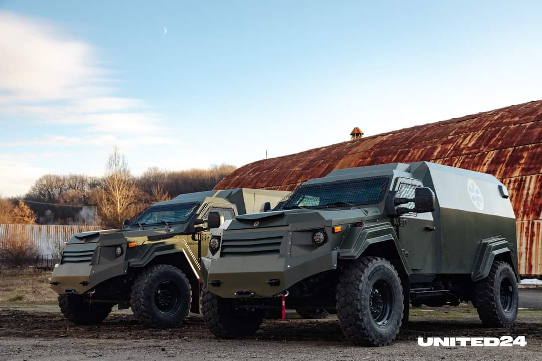 Ukraine received all the ordered Gurkha armored ambulances