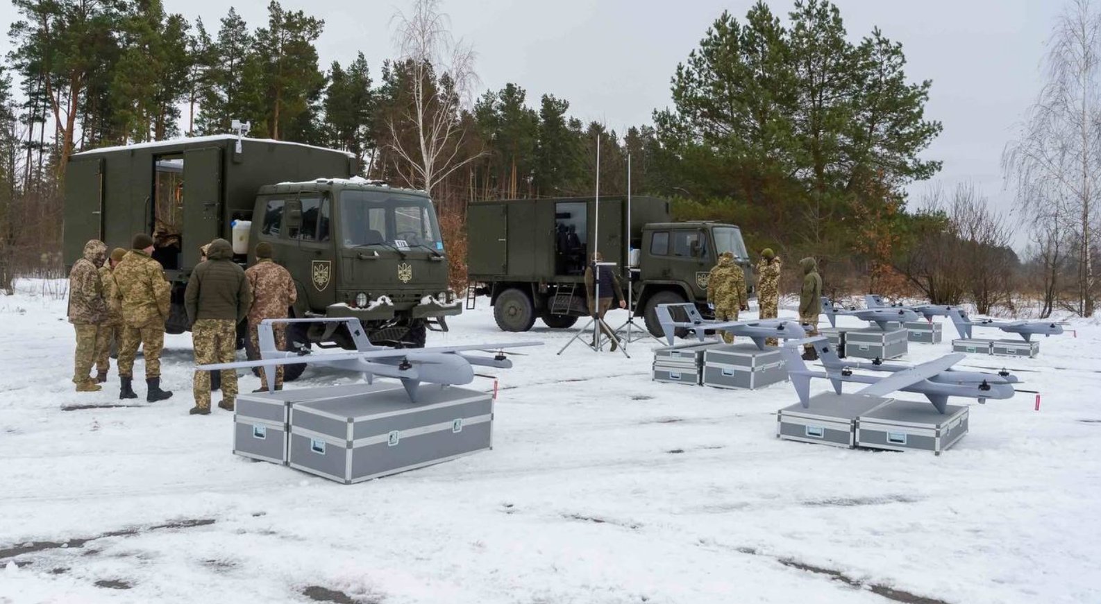 Poroshenko Foundation Donates Trucks, UAVs and Airsoft Assault Rifles to Ukrainian Armed Forces