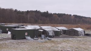 Netherlands Donates Field Hospitals and Ambulances to Ukrainian Border Guards