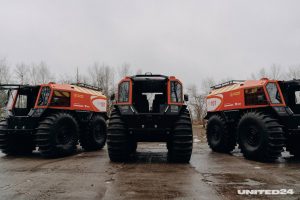 The batch of Bohun-2 all-terrain vehicles was handed over to the Ukrainian rescuers