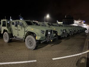 Lithuania received 50 JLTV armored vehicles