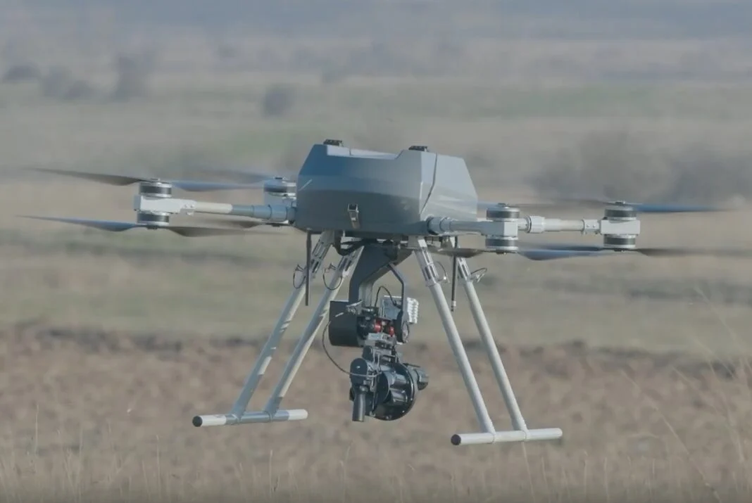 Turkish Songar Multicopter Integrates 40mm Grenade Launcher