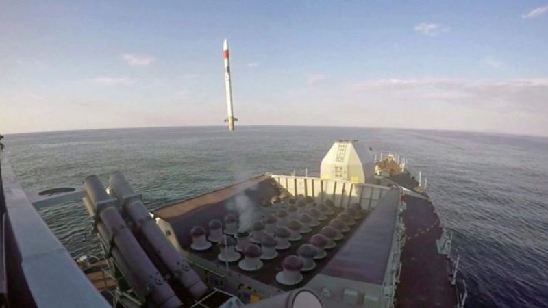 Пуск зенітної ракети комплексу Sea Ceptor. Зображення: MBDA