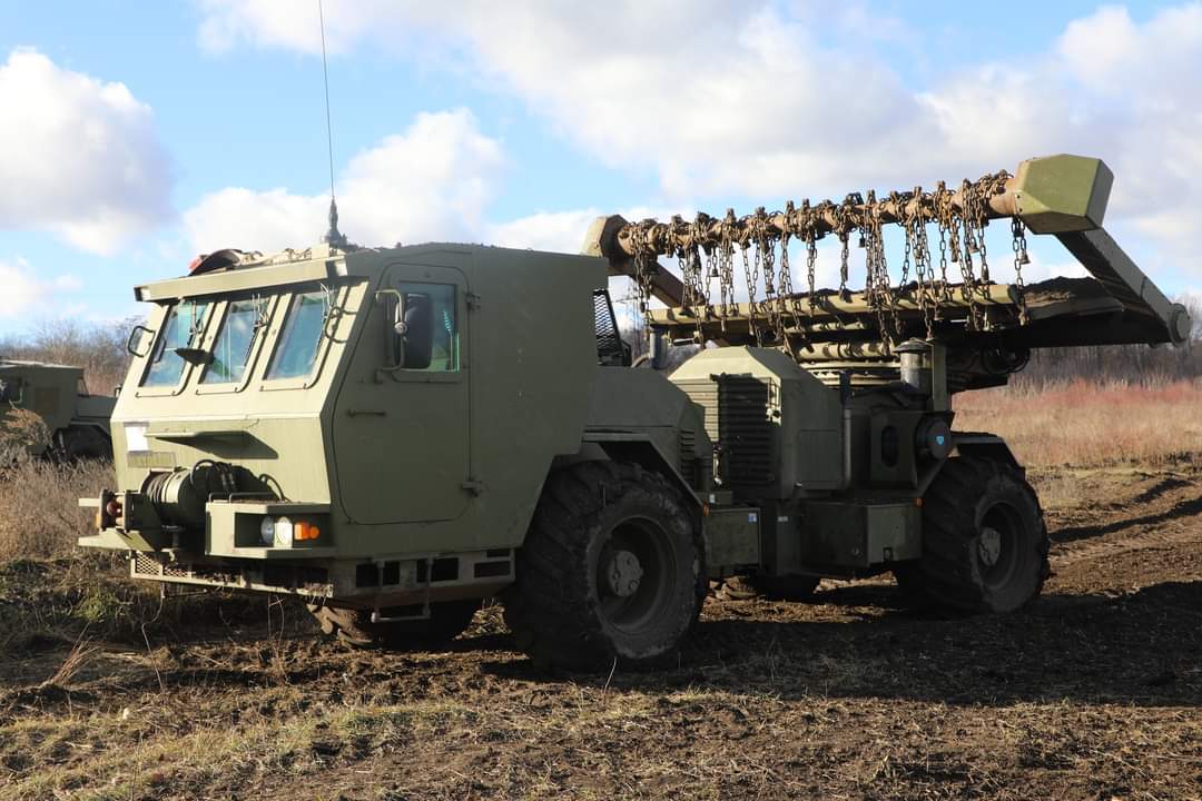 Ukrainian Armed Forces received Hydrema 910 Mine Clearing Vehicles