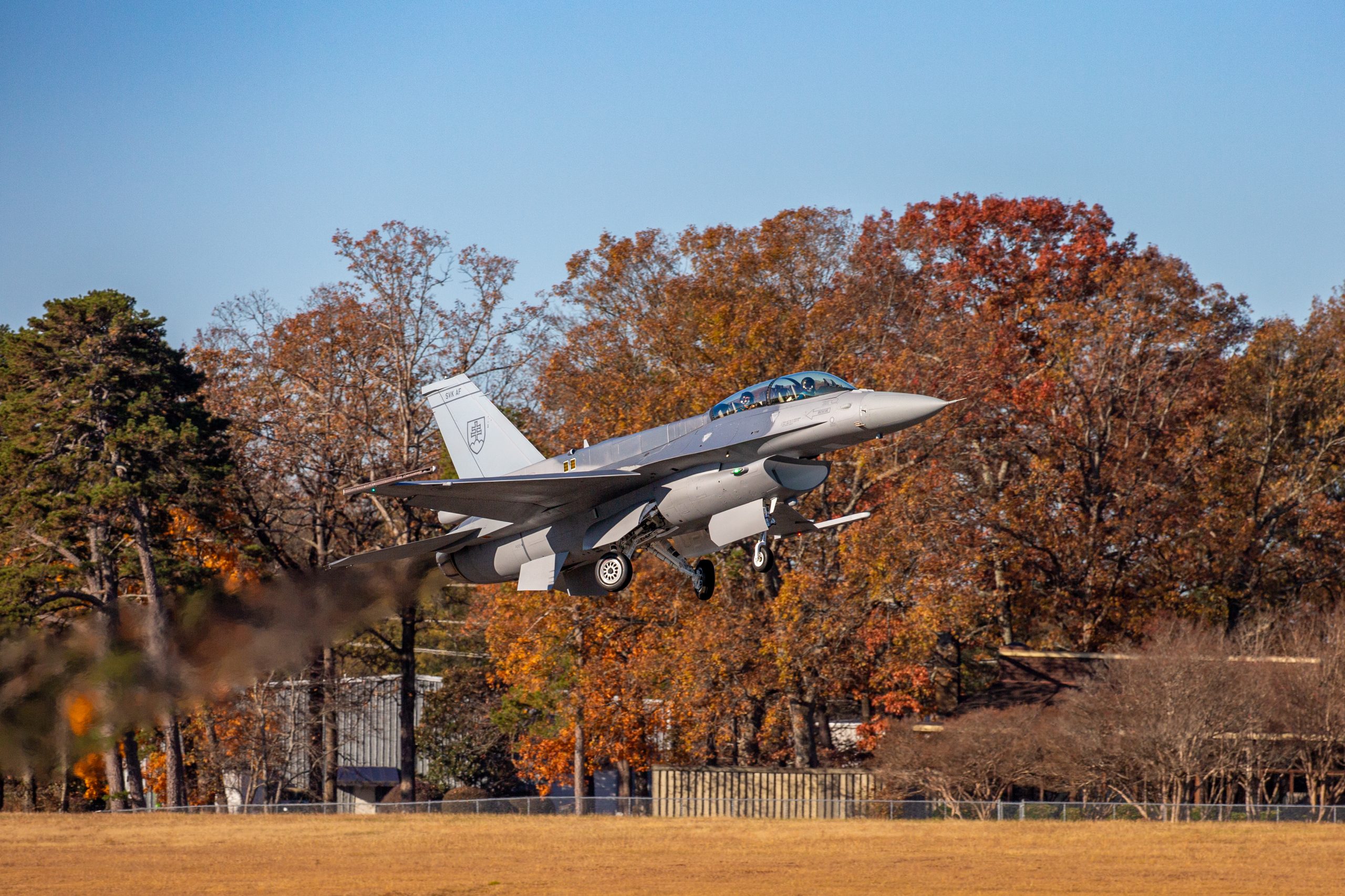 Slovakia receives first two F-16V Block 70 fighter jets